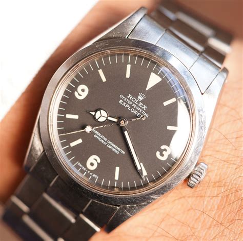 1968 rolex explorer|vintage explorer 1016 guide.